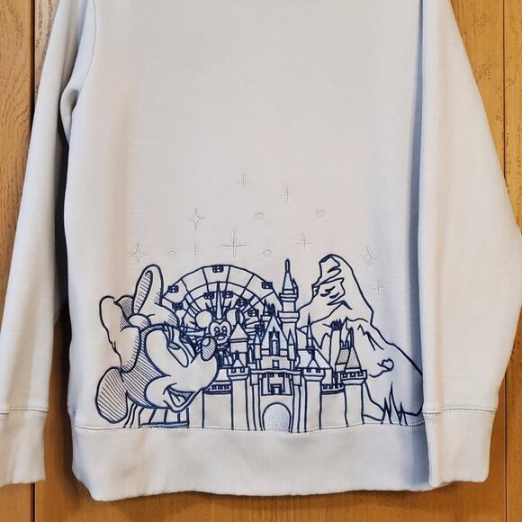 Disneyland 2018 Gray Crewneck Sweater Exclusive - Picture 11 of 15